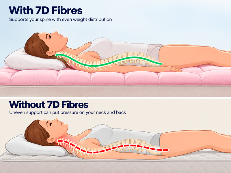 7D fibres support you